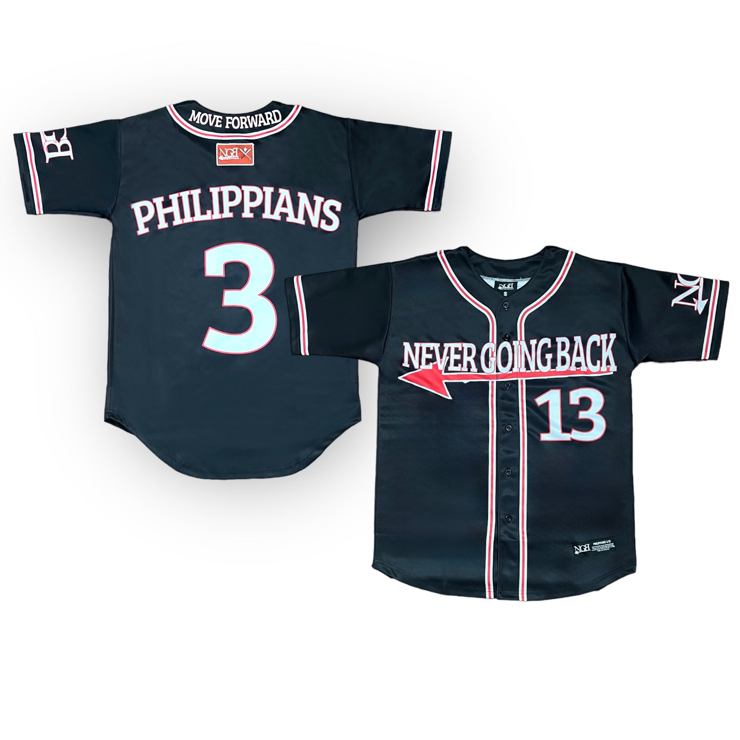 Never Going Back Baseball Jersey
