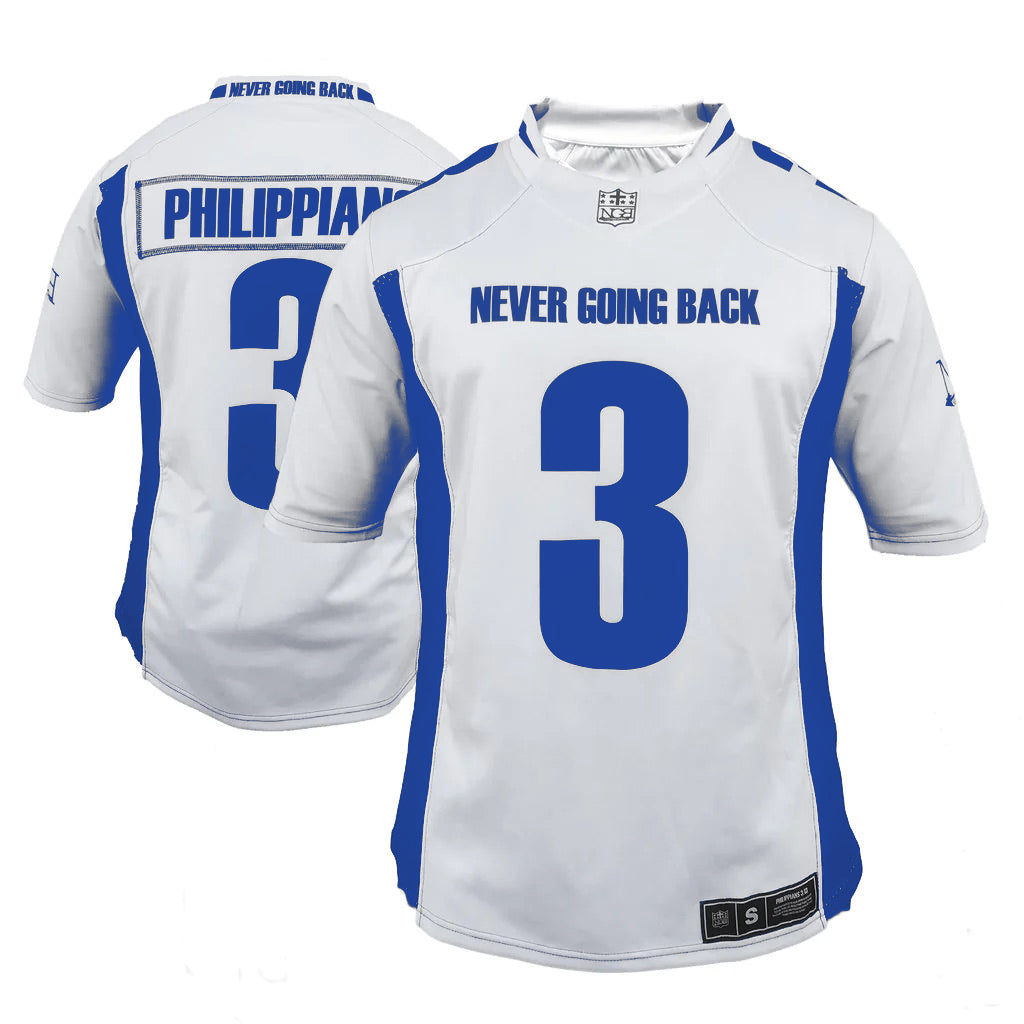 Never Going Back Football Jersey