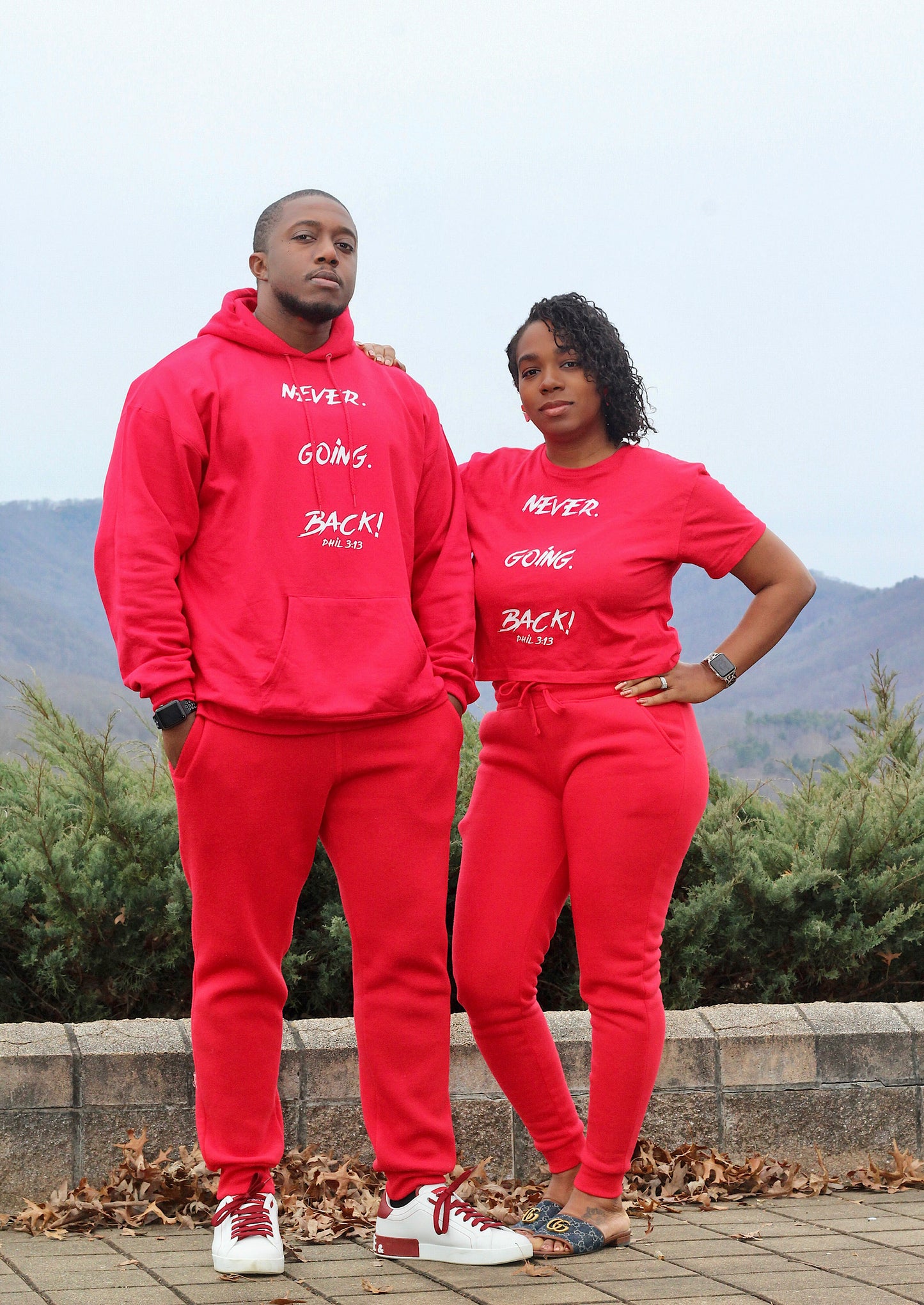 Never Going Back Bold Hoodie