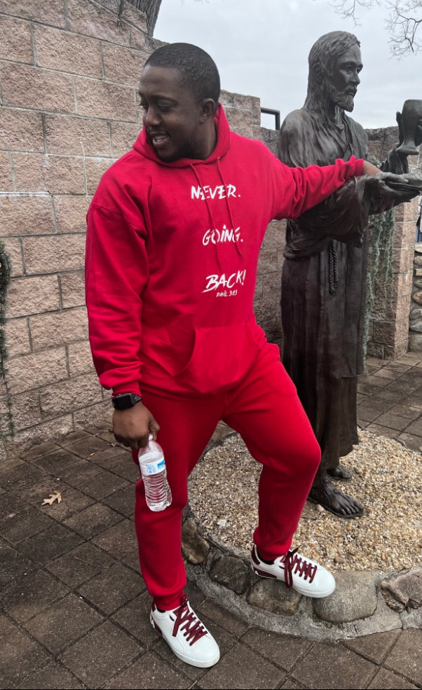 Never Going Back Bold Hoodie