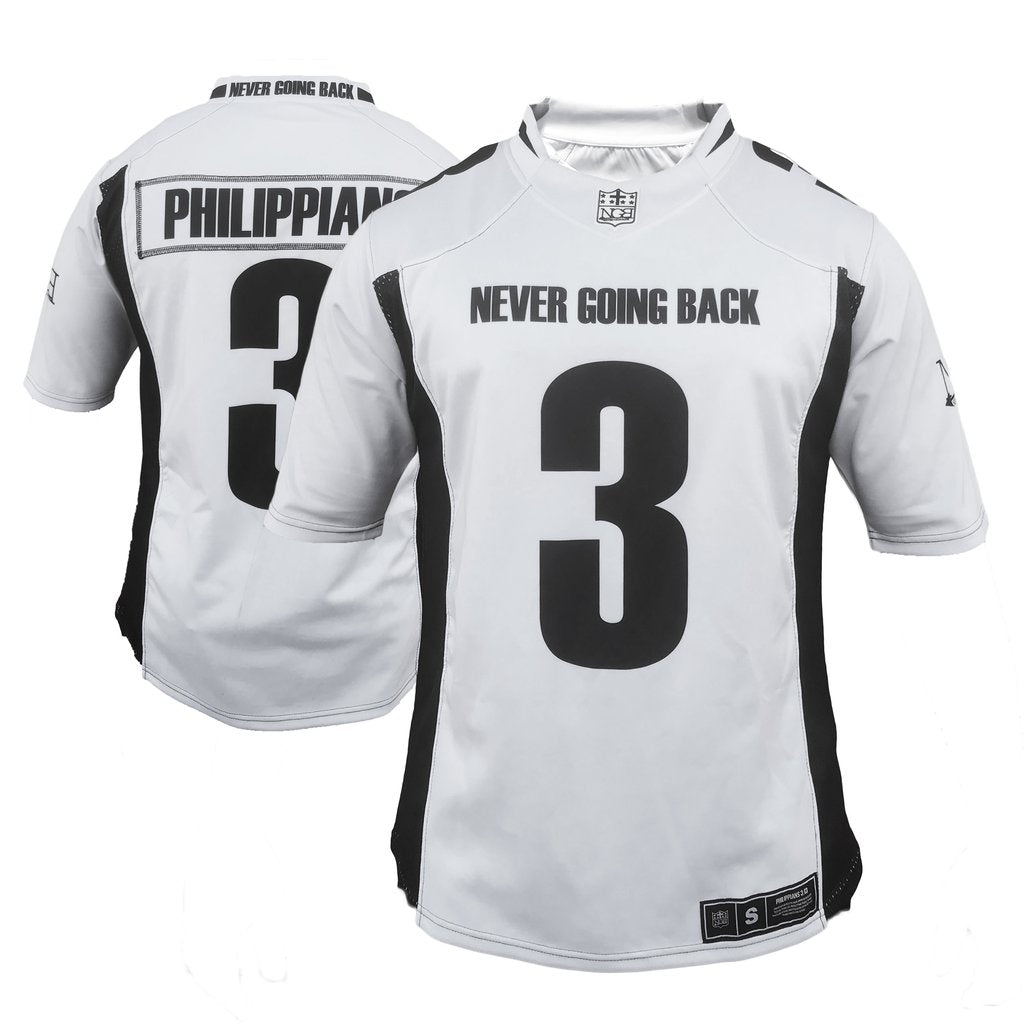 Never Going Back Football Jersey