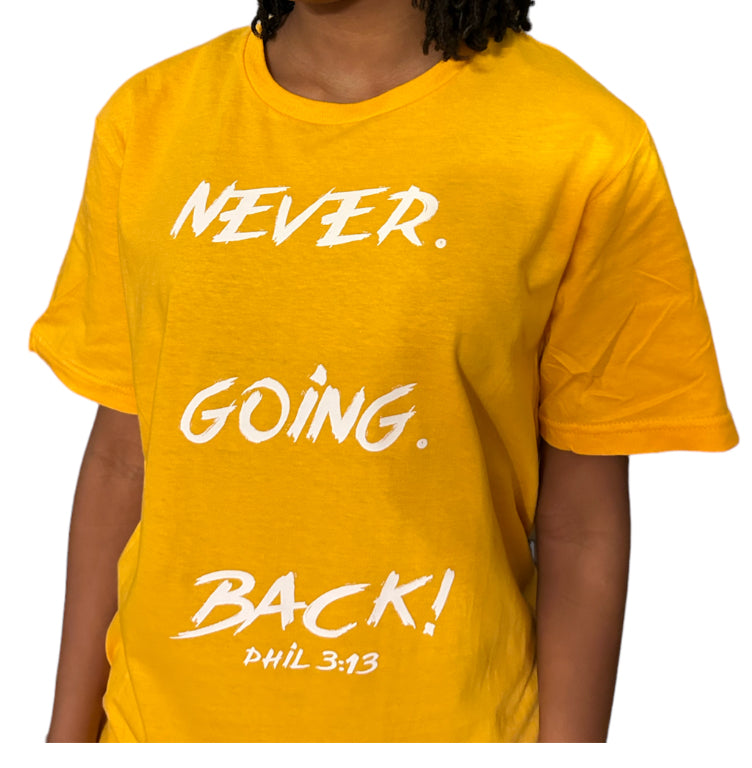Never Going Back Bold Tee