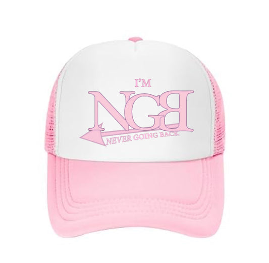 Pink & White NGB Hat
